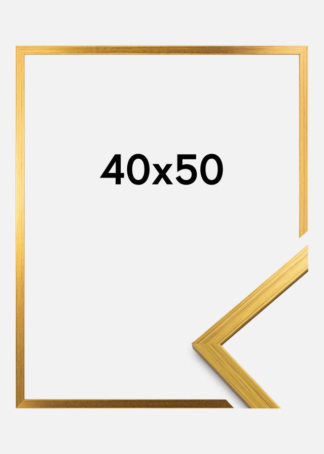 Cornice Edsbyn Vetro acrilico Oro 40x50 cm