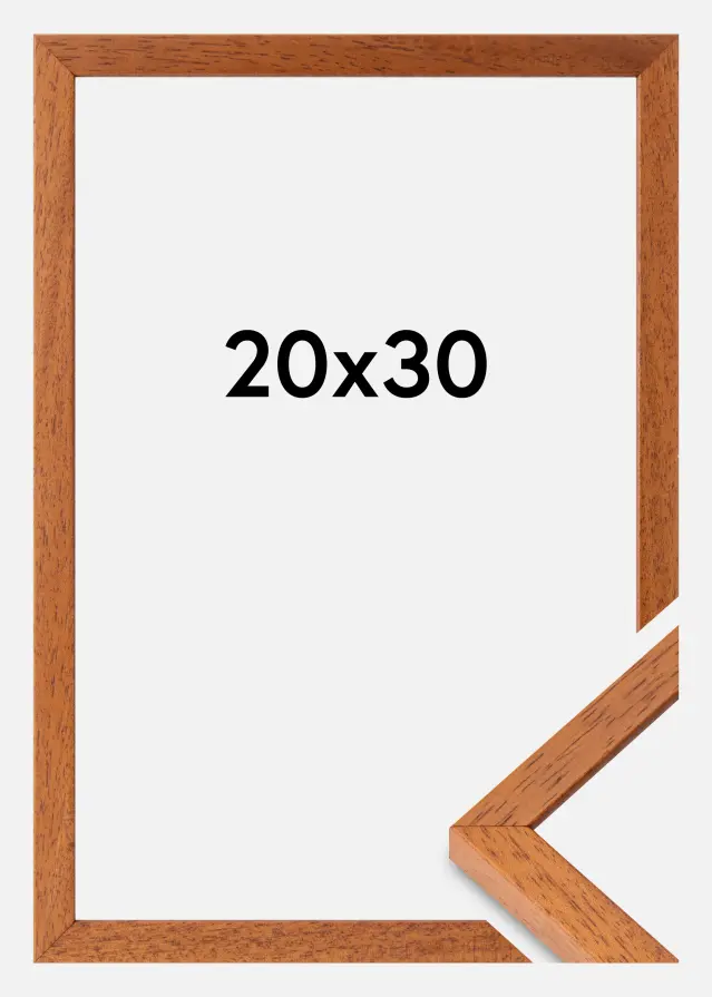 Cornice Ares Vetro Acrilico Ciliegia 20x30 cm