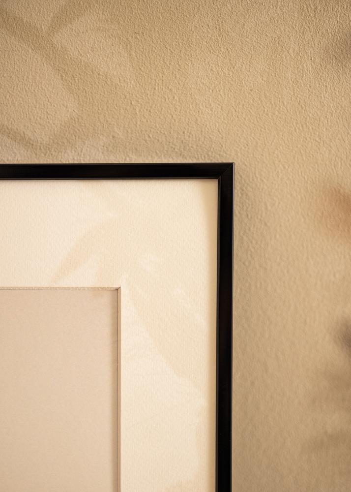 Cornice in alluminio Vetro acrilico Nero 60x80 cm