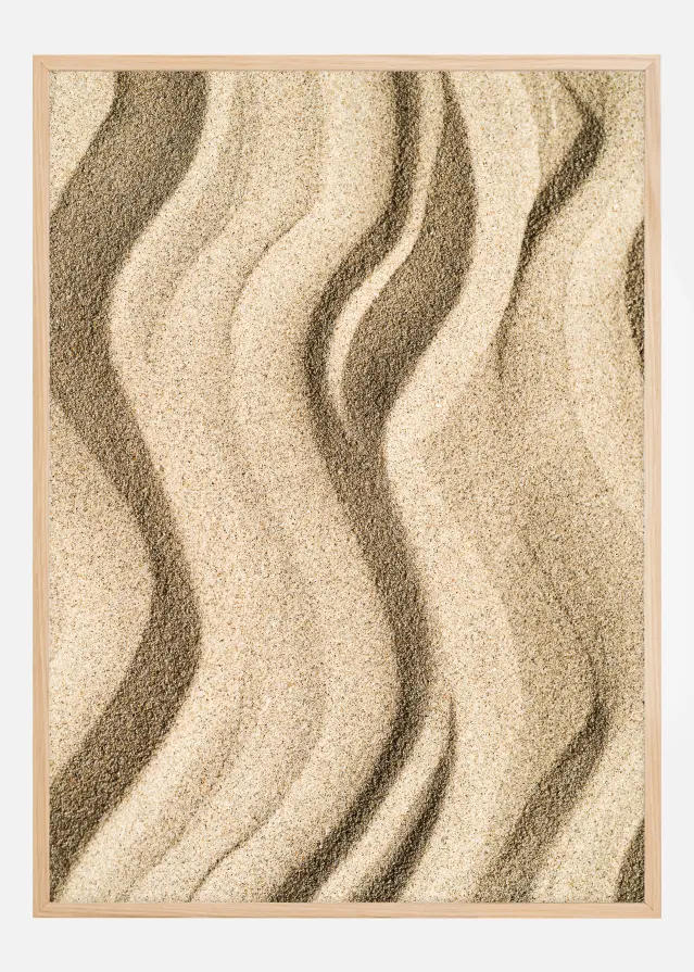 Lines In The Sabbia Poster