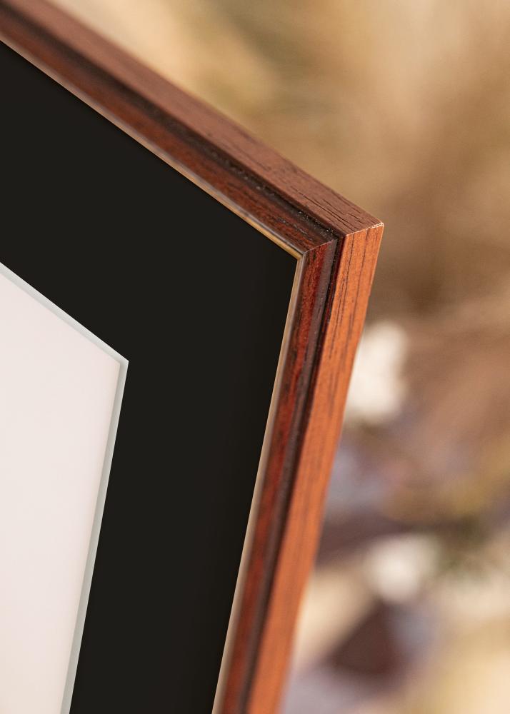Cornice Horndal Marrone 50x60 cm - Passe-partout Nero 40x50 cm