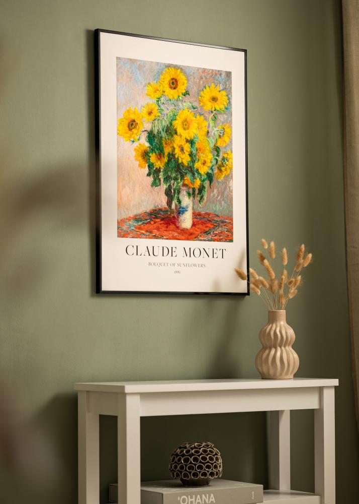 Cornice in alluminio Vetro acrilico Nero 60x80 cm