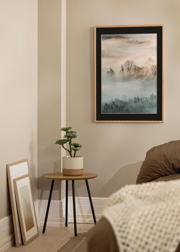 Cornice Oslo Rovere 30x40 cm - Passe-partout Nero 18x27 cm