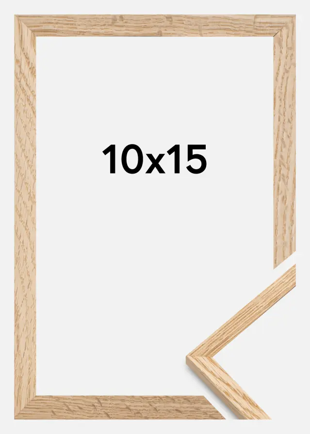 Cornice Quercia Sottile Vetro acrilico 10x15 cm