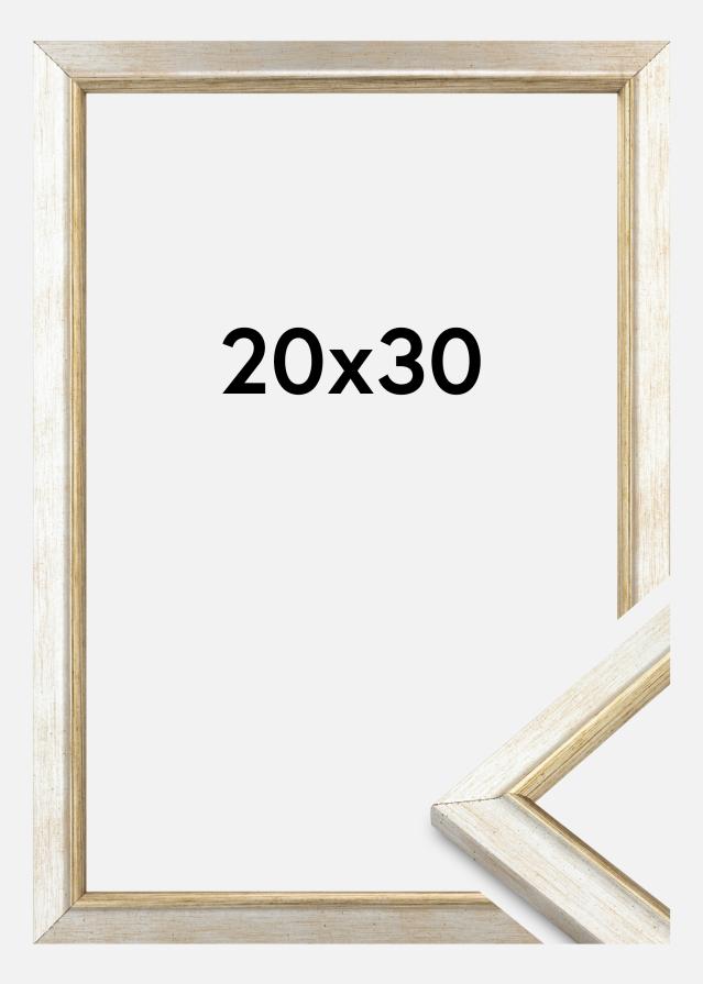 Cornice Marisa Acrilico Argento 20x30 cm