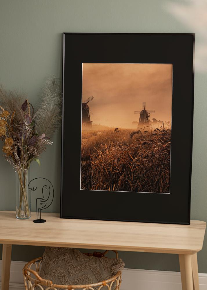 Cornice Desire Nero 60x80 cm - Passe-partout Nero 50x65 cm