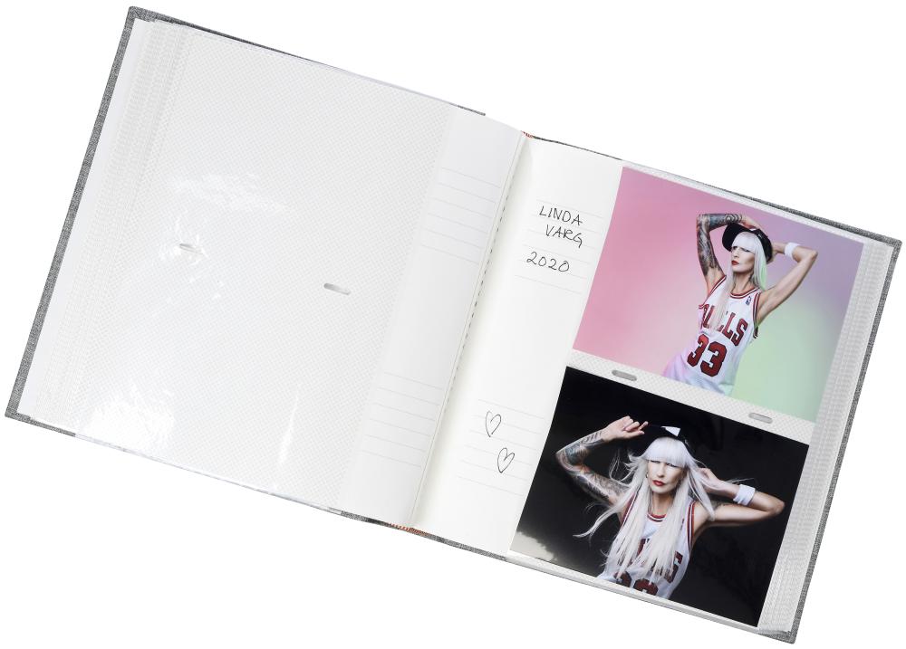 Base Line Canvas Grigio - 200 Immagini in formato 11x15 cm