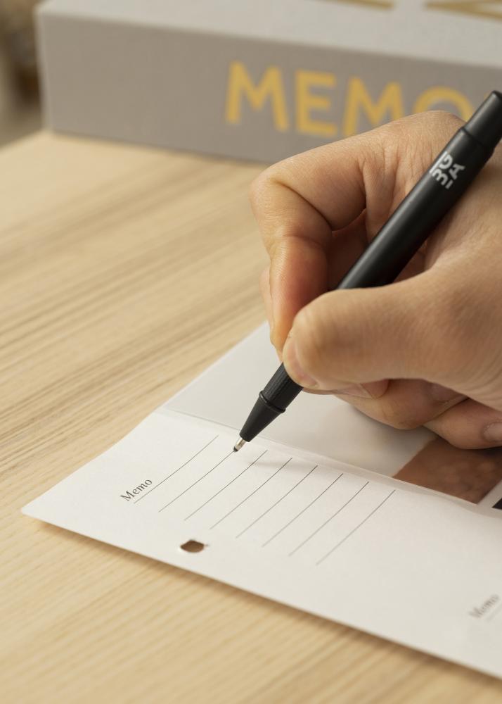 KAILA MEMORIES Black XL - Coffee Table Photo Album - 60 Immagini 11x15 cm