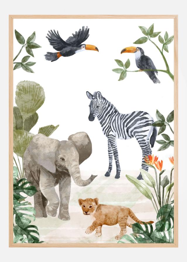 Jungle Babies Poster