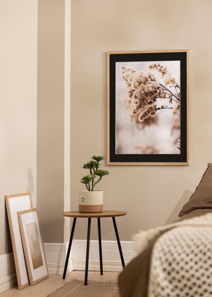 Cornice Stilren Rovere 20x30 cm - Passe-partout Nero 15x21 cm (A5)