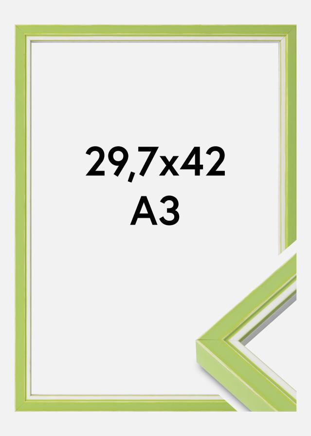 Cornice Diana Acrilico Verde Chiaro 29,7x42 cm (A3)