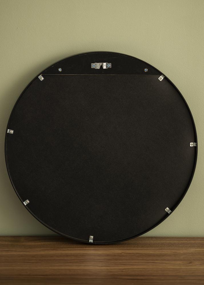 KAILA Rotondo Specchio Edge Black 50 cm Ø
