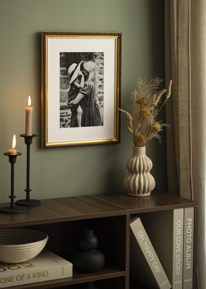 Passe-partout Super bianco (Bordo interno bianco) 50x60 cm (39x49 cm)