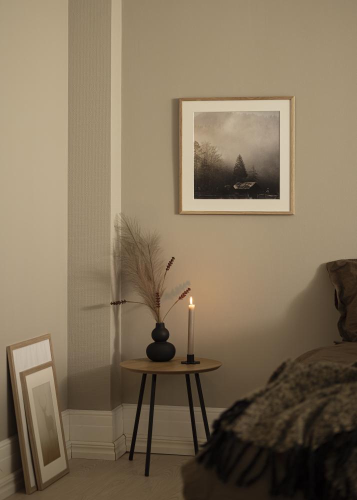 Cornice Kaspar Vetro acrilico Rovere 35x35 cm