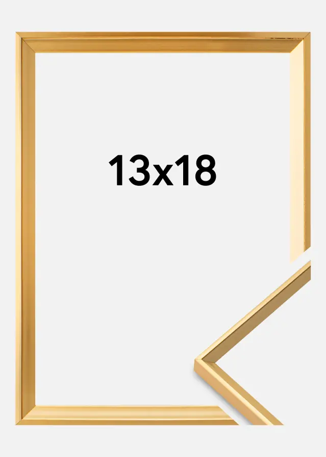 Cornice Desire Vetro acrilico Oro 13x18 cm