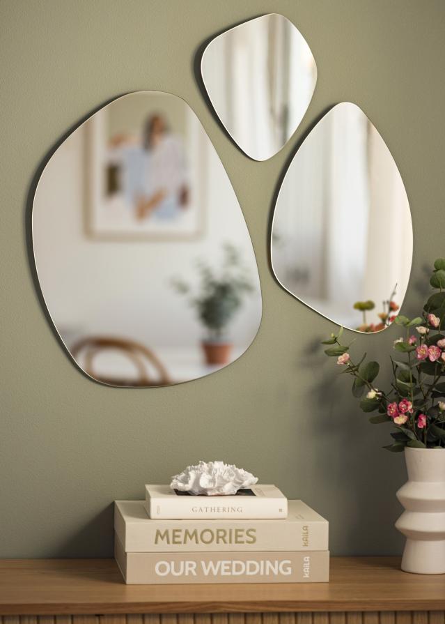 Specchio Set Prism - 3 cad.