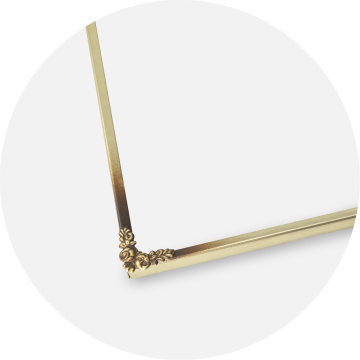 Cornice Rosen Metallo Oro 13x18 cm