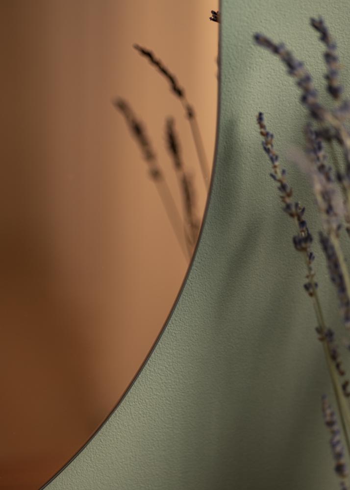 KAILA Specchio Ovale Rose Gold 50x100 cm