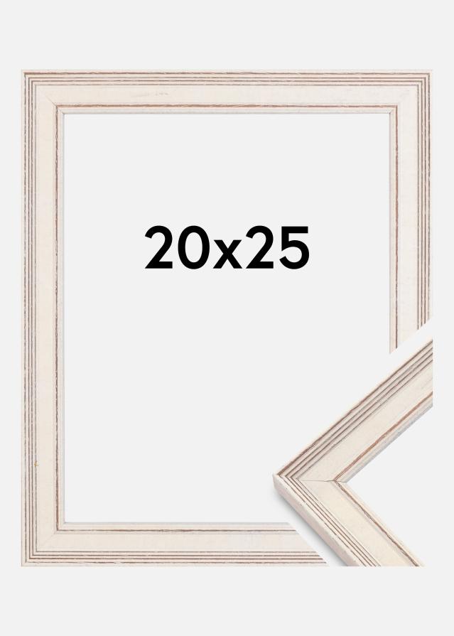 Cornice Shabby Chic Bianco 20x25 cm