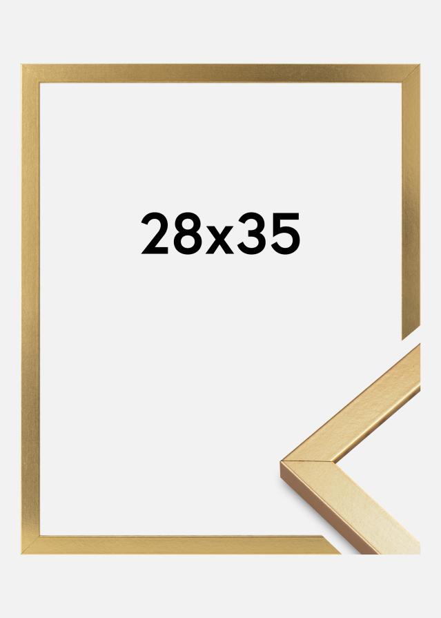 Cornice Minerva Acrilico Oro 28x35 cm