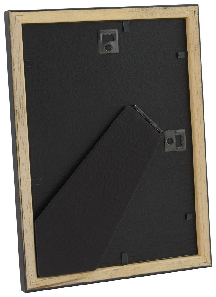 Cornice Slim Opaco Vetro antiriflesso Nero 15x21 cm (A5)