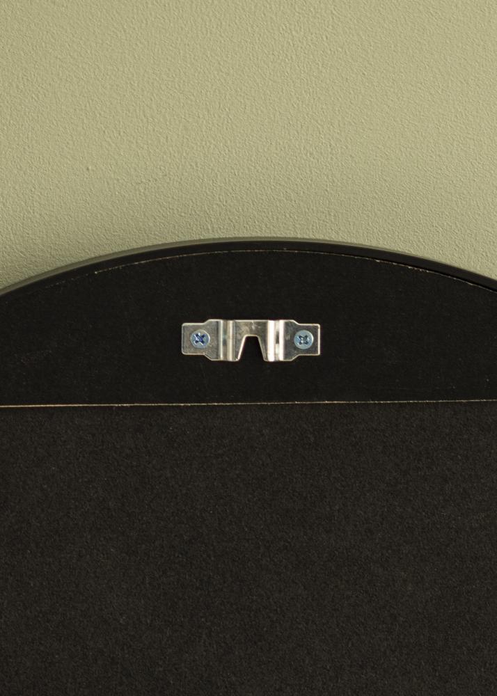 KAILA Rotondo Specchio Edge Black 50 cm Ø