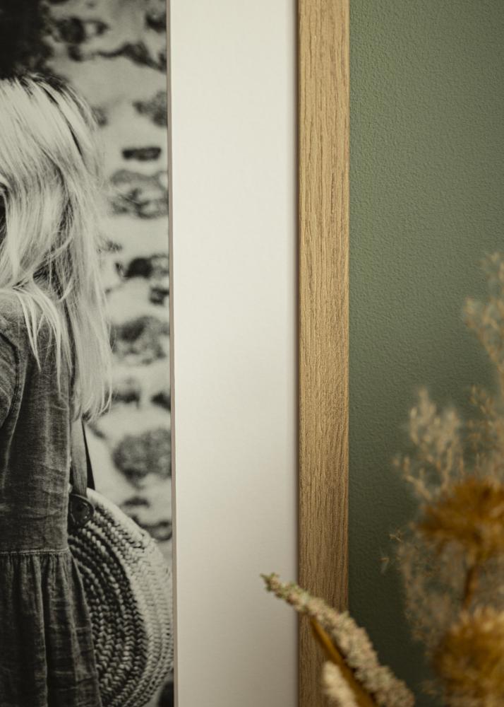 Passe-partout Super bianco (Bordo interno bianco) 50x60 cm (39x49 cm)