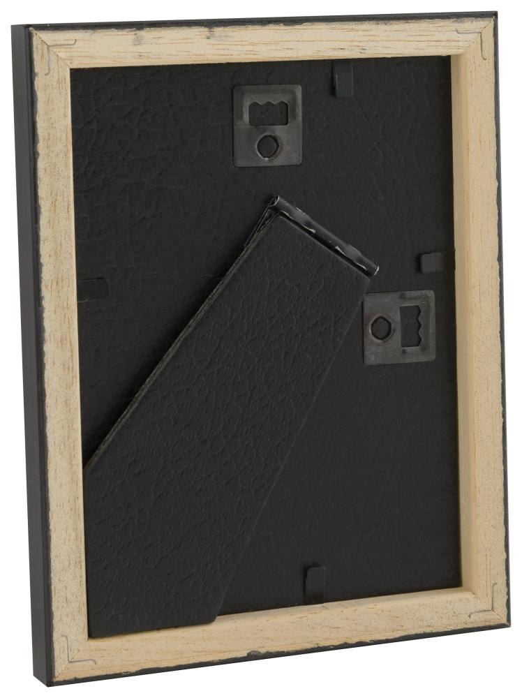 Cornice Slim Opaco Vetro antiriflesso Nero 9x12 cm