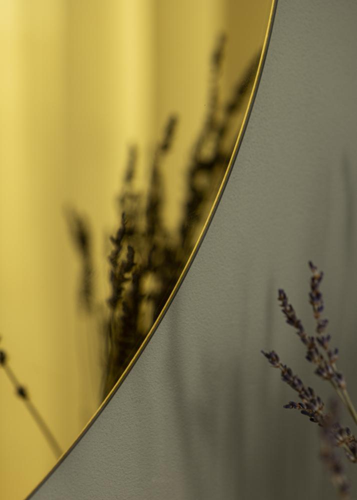 Specchio Rich Yellow 70 cm Ø