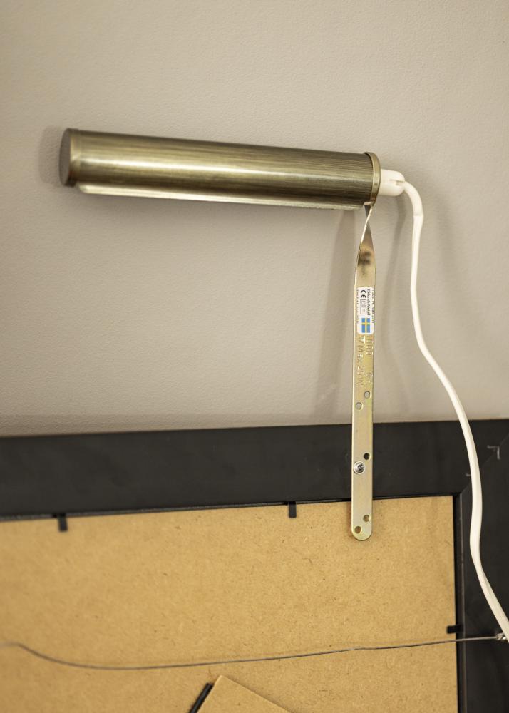 Eklunds Art 1 illuminazione per quadri - Antico Ottone