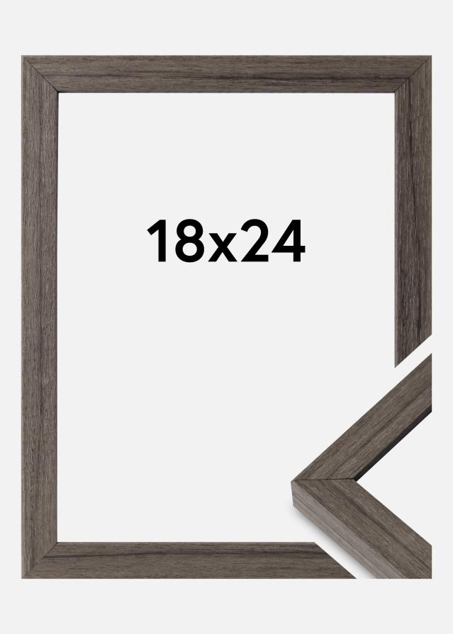 Cornice Hermes Vetro Acrilico Grey Oak 18x24 cm