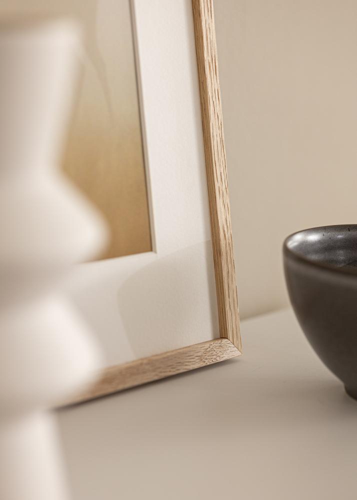 Cornice Oslo Vetro acrilico Rovere 30x40 cm