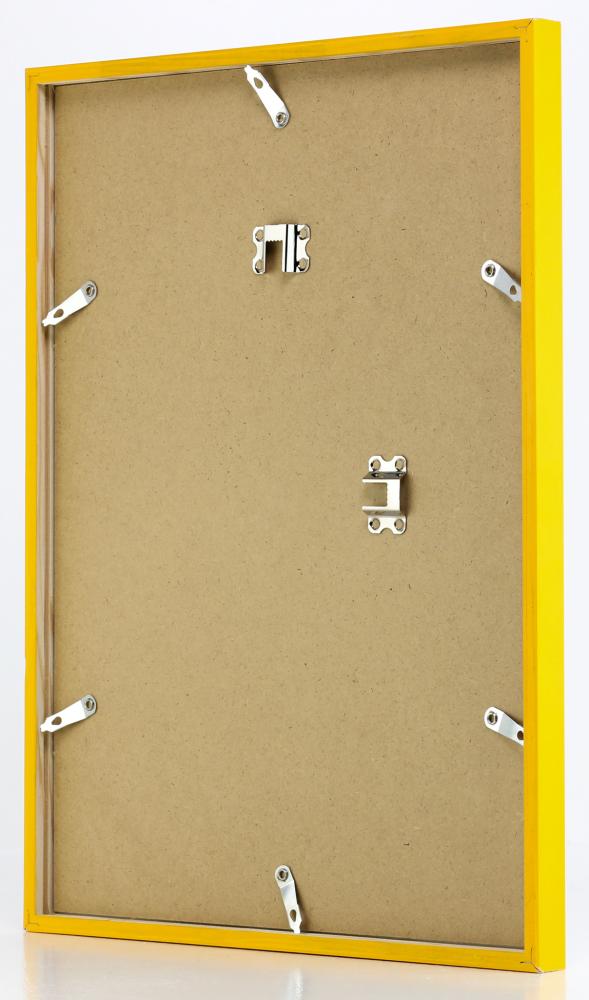 Cornice E-Line Vetro acrilico Giallo 50x70 cm