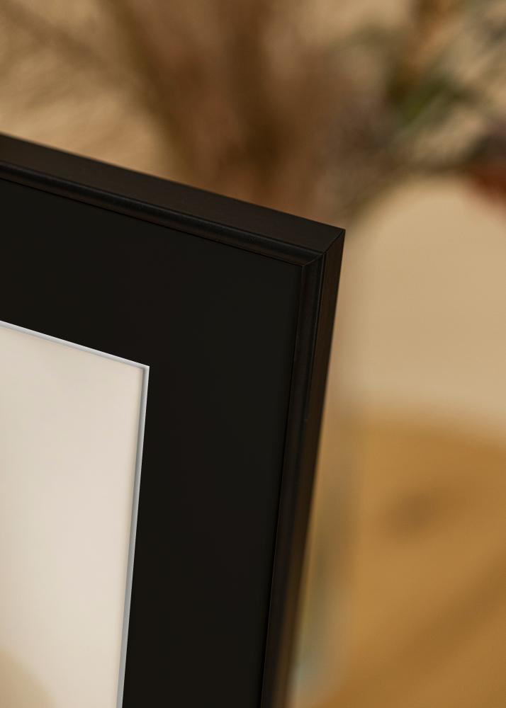 Cornice Visby Nero 30x40 cm - Passe-partout Nero 20x28 cm