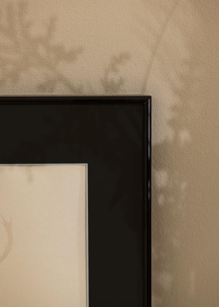 Cornice Visby Nero 30x40 cm - Passe-partout Nero 20x28 cm