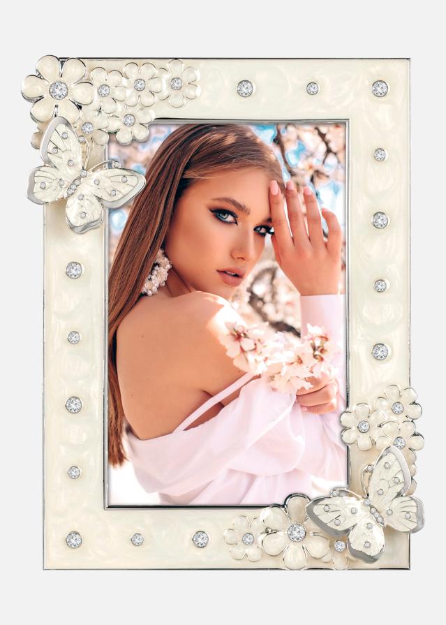 Cornice Vivaldi Bianco 10x15 cm