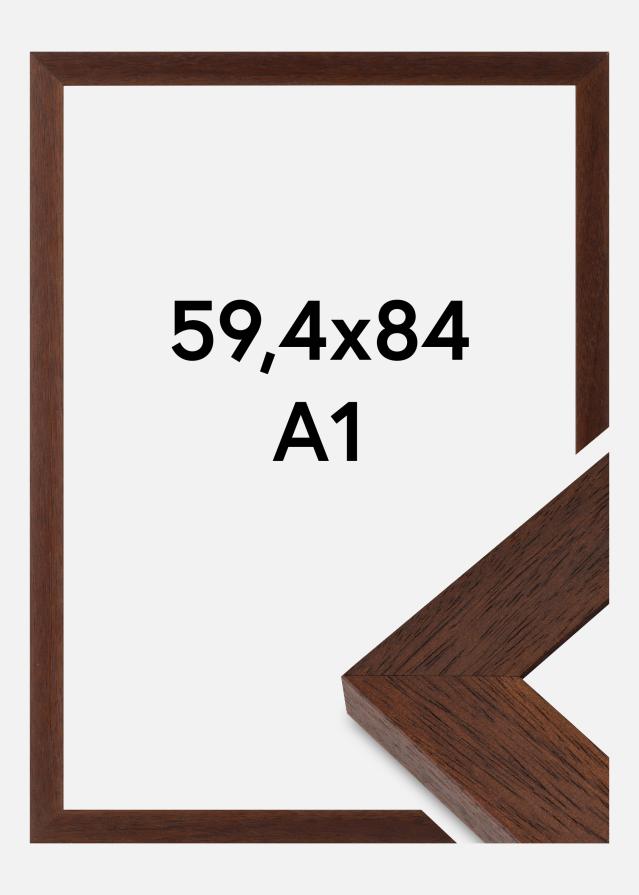 Cornice Juno Vetro Acrilico Teak 59,4x84,1 cm (A1)