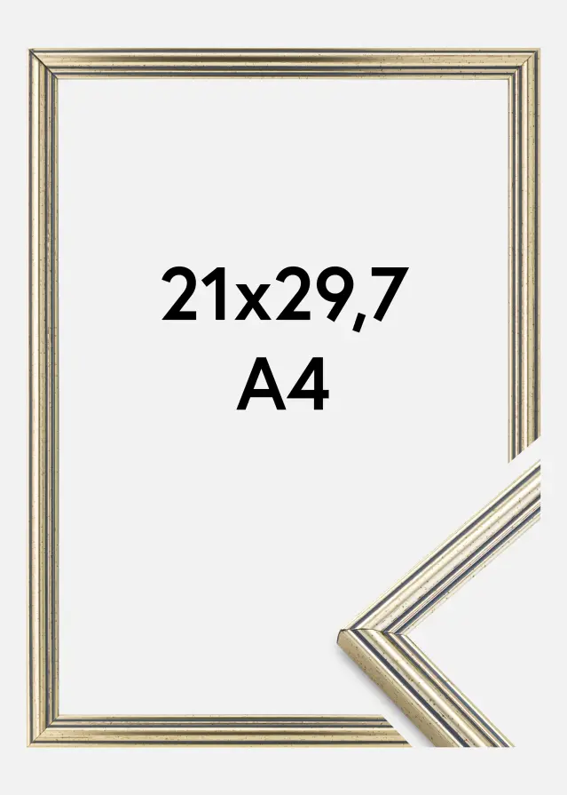 Cornice Classic Argento 21x29,7 cm (A4)