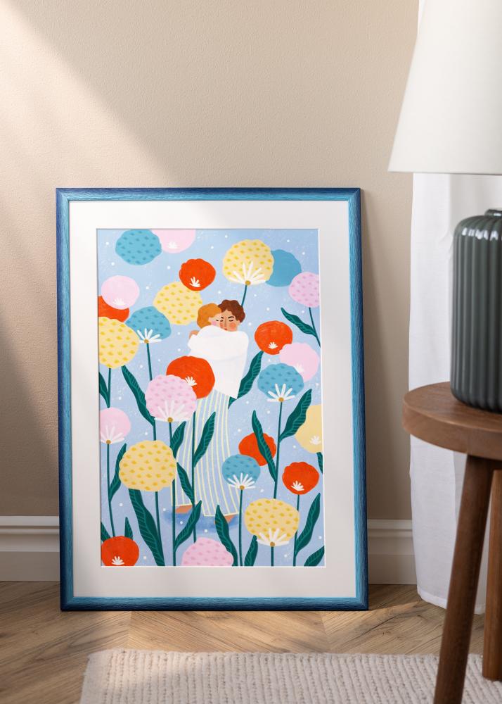 Cornice Cornwall Vetro acrilico Blu scuro 50x70 cm