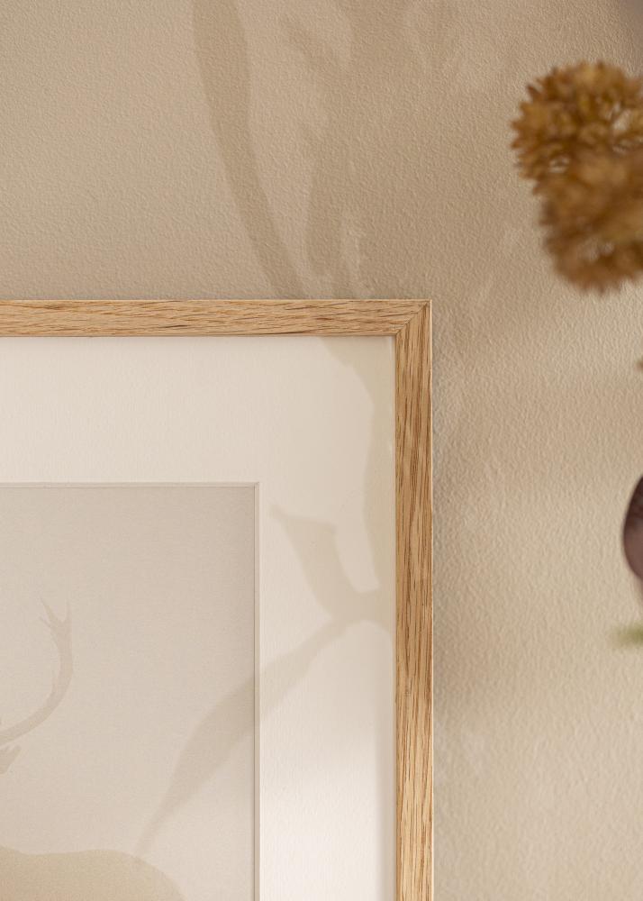 Cornice Oslo Vetro acrilico Rovere 30x40 cm