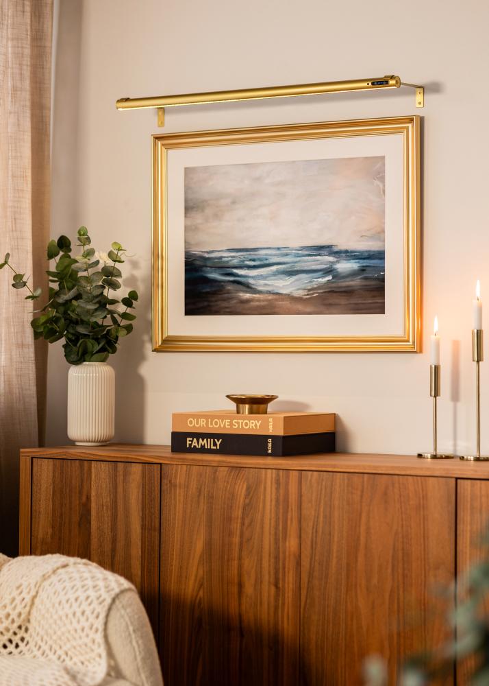 KAILA Brilliance Illuminazione per quadri a batteria 80 cm - Oro