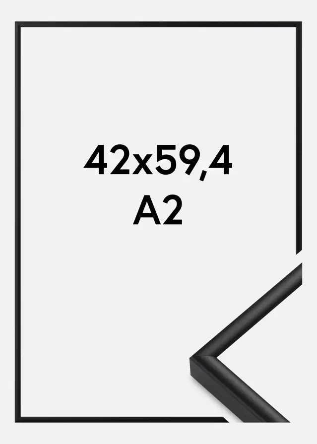 Cornice Nielsen Premium Classic Nero opaco 42x59,4 cm (A2)