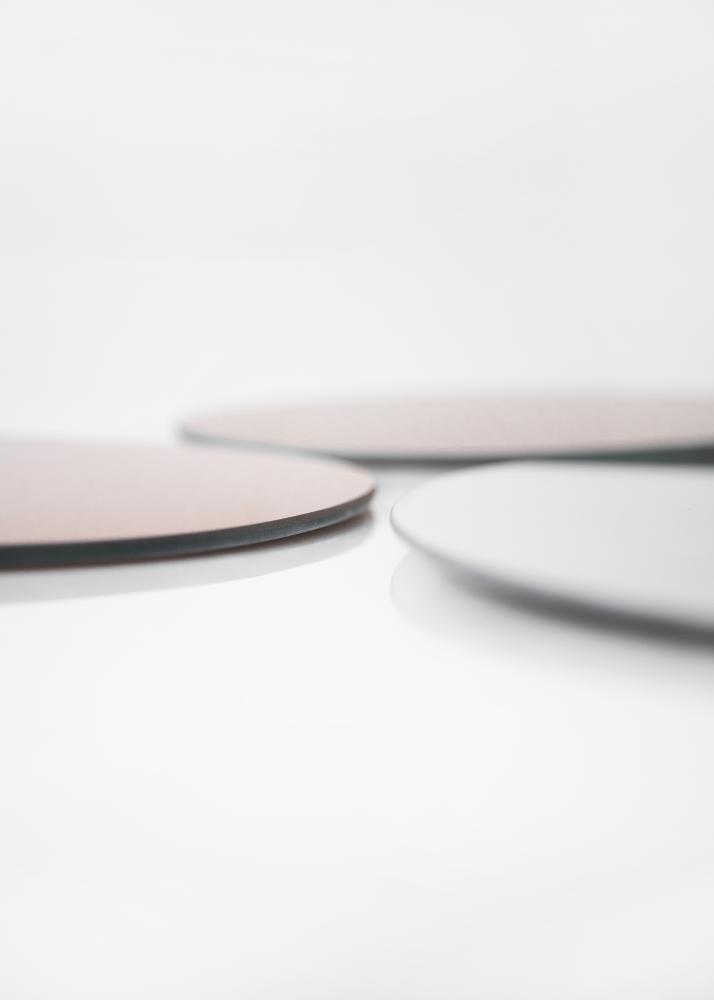 Specchio Set Orange, Rose Gold & Clear - 3 cad.