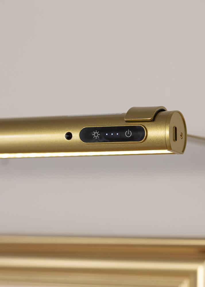 KAILA Brilliance Illuminazione per quadri a batteria 80 cm - Oro