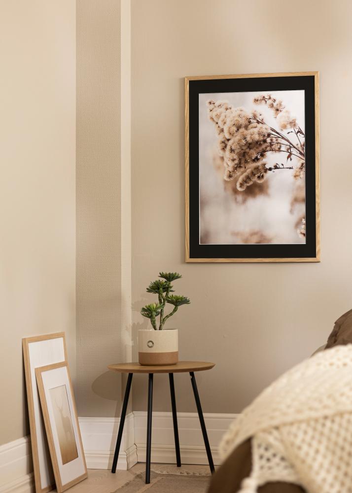 Cornice Trendy Rovere 20x25 cm - Passe-partout Nero 14x18 cm