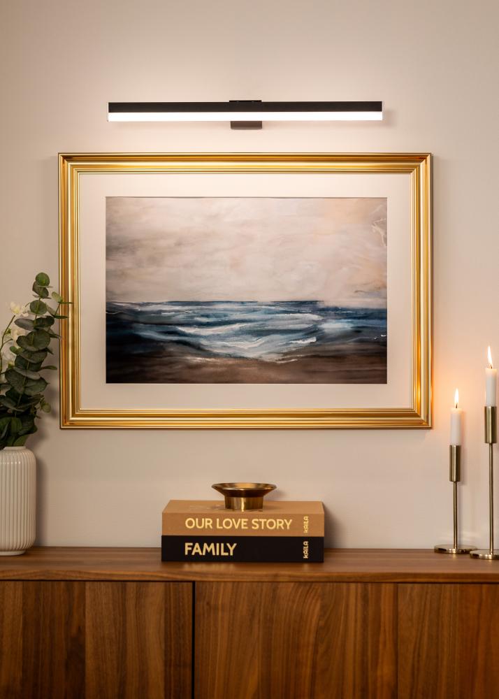 KAILA Radiate Illuminazione per quadri a batteria 55 cm - Nero