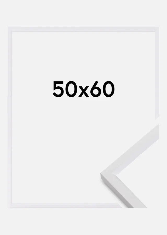 Cornice cad.eel Style Bianco 50x60 cm
