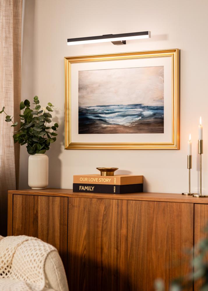 KAILA Radiate Illuminazione per quadri a batteria 55 cm - Nero