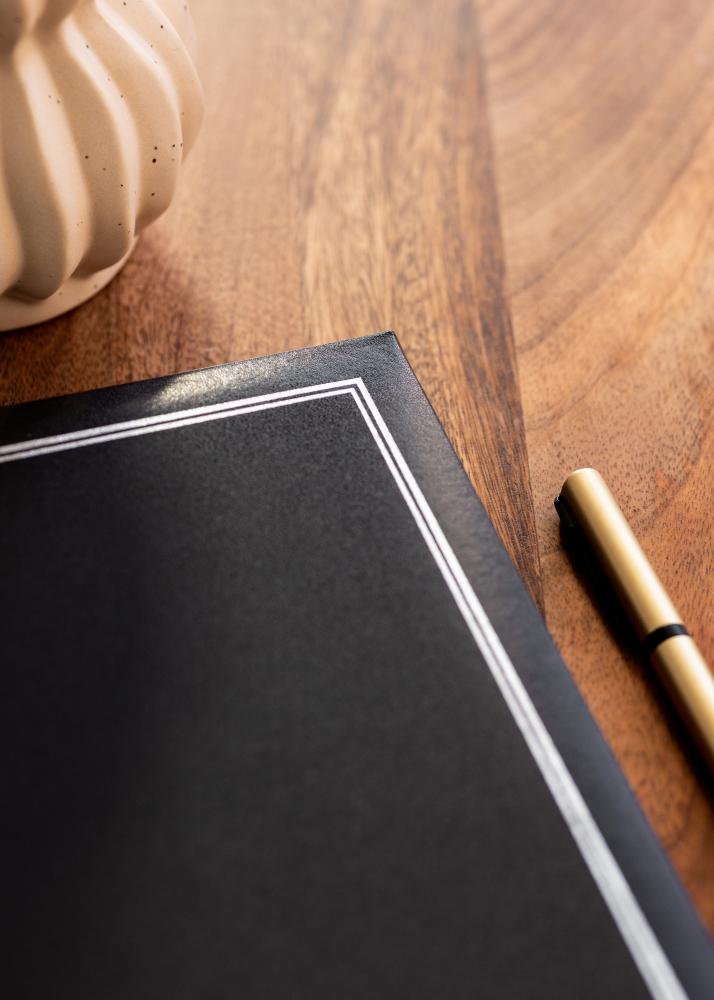 Classico Album Nero - 32x34 cm (100 Pagine nere / 50 fogli)