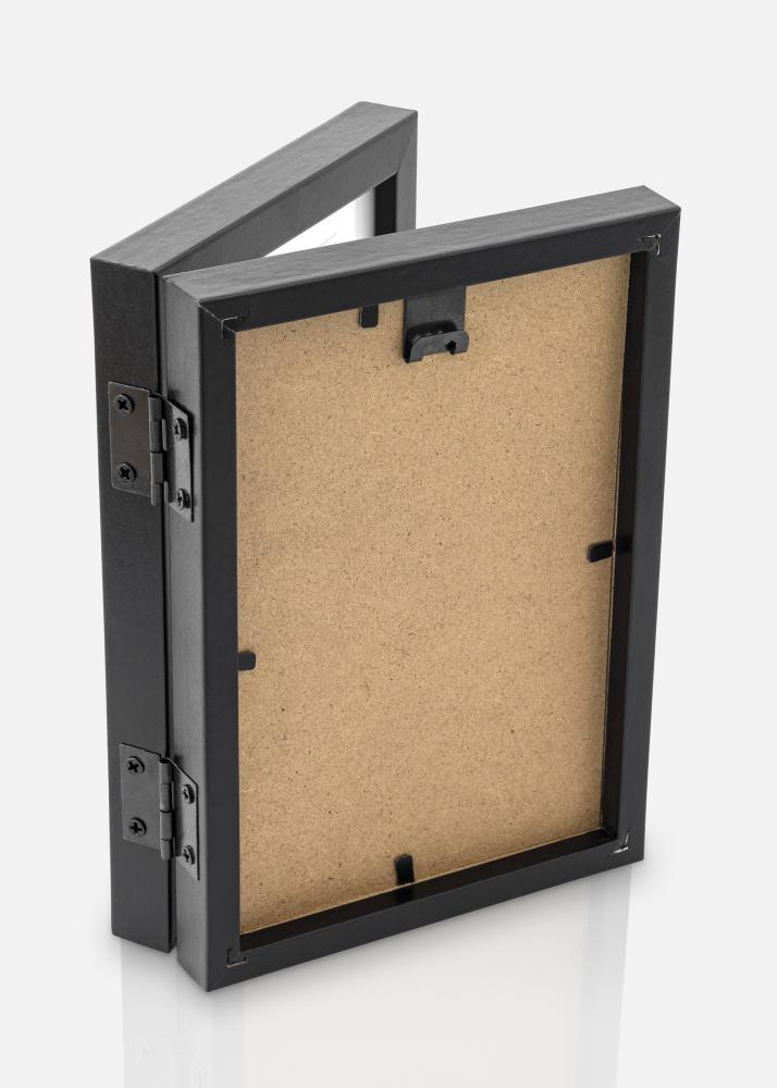 Cornice pieghevole Nero 10x15 cm